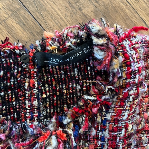 ZARA Tweed Blouse - Picture 3 of 4